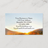 Psalm 72:19 Ließ, die Erde mit Seiner Herrlichkeit Visitenkarte (Rückseite)