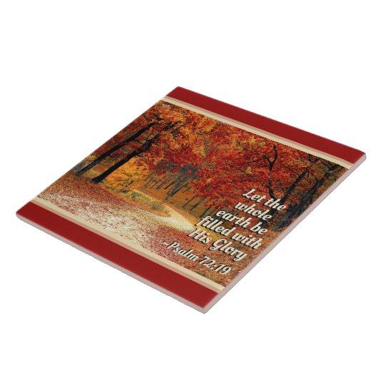 Psalm 72:19 Ließ, die Erde sei mit Seiner Herrlich Fliese (Seite)