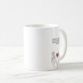 Psalm 73:26 Christliches Tasse | Ermutigungsgesche (VorderseiteRechts)