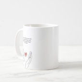 Psalm 73:26 Christliches Tasse | Ermutigungsgesche (Vorderseite Links)
