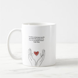 Psalm 73:26 Christliches Tasse | Ermutigungsgesche