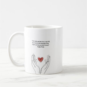 Psalm 73:26 Christliches Tasse   Ermutigungsgesche