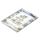 Psalm 73:26 Er ist die Stärke meines Herzens Notizblock (Linke Seite)