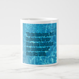 Psalm 75:1 WEBU Tasse