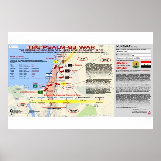 Psalm 83 Krieg 1 Poster (Vorne)