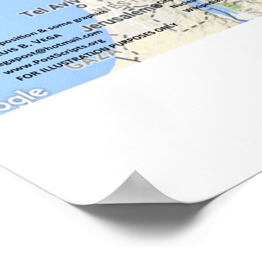 Psalm 83 Krieg 2 Poster (Ecke)