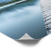 Psalm 84:2 Schrift, Pier am See Poster (Ecke)