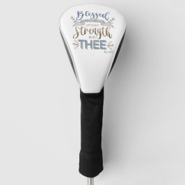 Psalm 84:5 - Selig ist der Mann Golf Headcover
