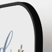 Psalm 84:5 - Selig ist der Mann Pickleball Schläger (Linke Seite)