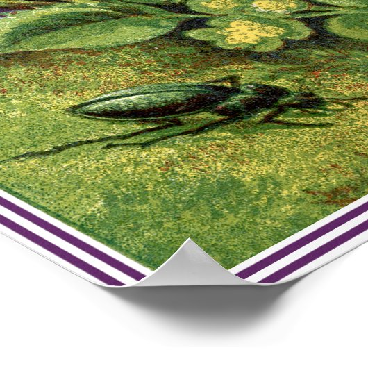 Psalm 85:12 Viktorianisches Schriftenposter Poster (Ecke)