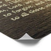 Psalm 86:4 Poster (Ecke)