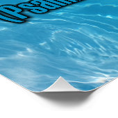 Psalm 8:1 WEBU Poster (Ecke)