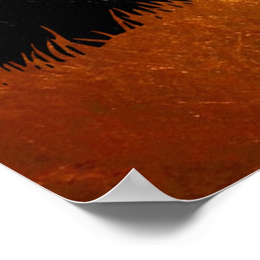 Psalm 8:3-4 Bibelverse Poster (Ecke)