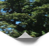 Psalm 8:4 Was ist der Mensch, dem du dich um ihn k Poster (Ecke)