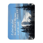 Psalm 8:9 magnet (Vertikal)
