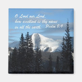 Psalm 8:9 magnet (Vorne)