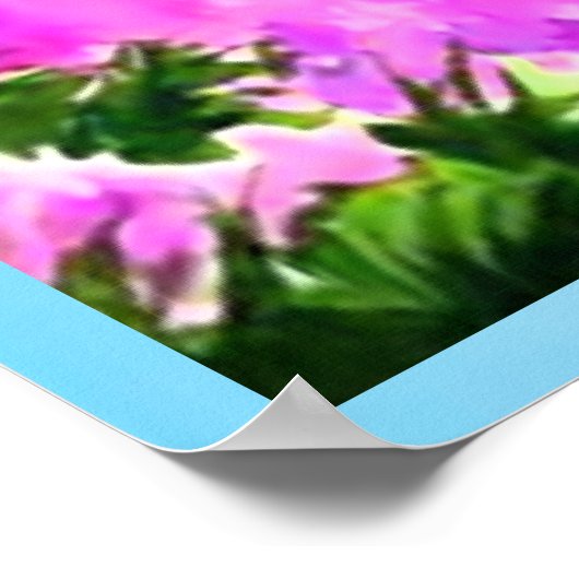 Psalm 90:12 poster (Ecke)