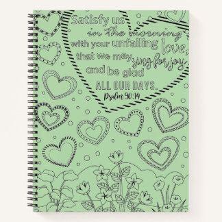 Psalm 90:14 notizblock