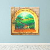 Psalm 90:16 leinwanddruck (Insitu (Holzboden))