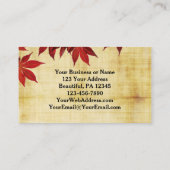 PSALM 90:17 Die Segnungen des Herrn blieben auf un Visitenkarte (Rückseite)