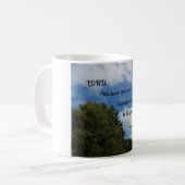 Psalm 90:1 Herr, Sie sind unser Haus gewesen.. Kaffeetasse (Vorderseite Links)