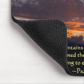 Psalm 90:2 Sierra Sunset Mousepad (Ecke)