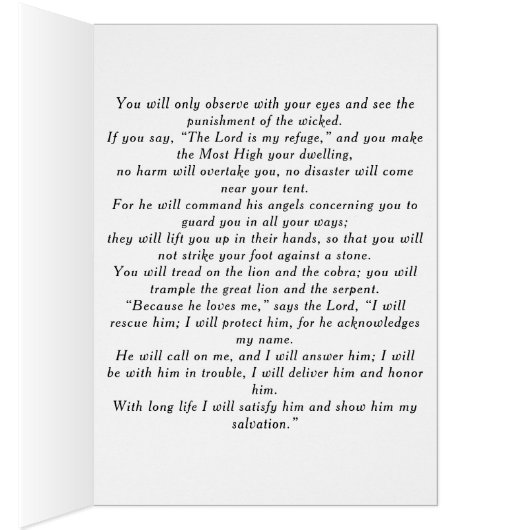 Psalm 91 (Innen (Rechts))