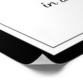 Psalm 91:11 Comforting Bible Quote mit Angel Poster (Ecke)