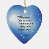 Psalm-91:11 Keramikornament (Rechts)