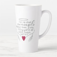 Psalm 91:11 - Neue King James-Version - Kaffee-Tas