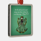 Psalm 91:11 ornament aus metall (Rechts)