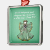 Psalm 91:11 ornament aus metall (Links)