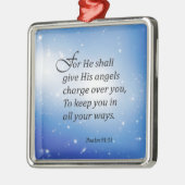 Psalm-91:11 Ornament Aus Metall (Links)
