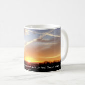 Psalm-91:11 (Sonnenaufgang) Kaffeetasse (VorderseiteRechts)