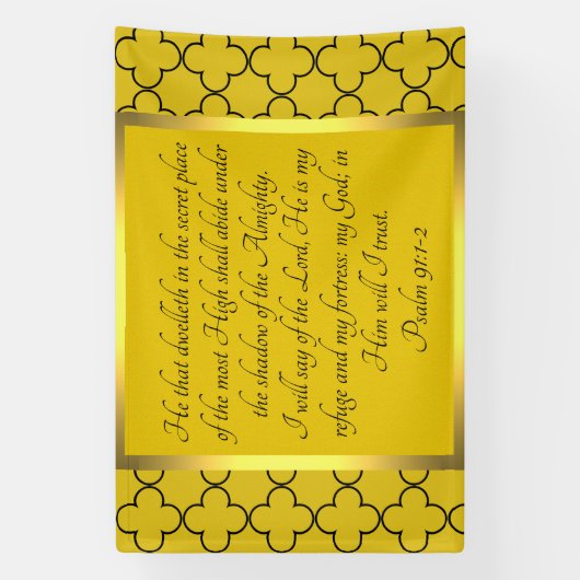 Psalm 91:1-2 banner (Vertikal)