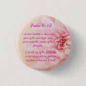 Psalm 91:1-2 button (Vorderseite)