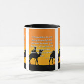 Psalm 91:1-2 KJV Bibelverse Zwei-Tone-Tasse Tasse (Zentrum)