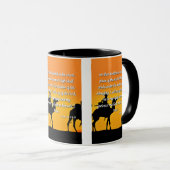 Psalm 91:1-2 KJV Bibelverse Zwei-Tone-Tasse Tasse (VorderseiteRechts)