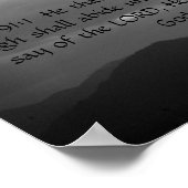 Psalm 91: 1,2 Poster (Ecke)