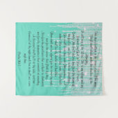 Psalm 91:1-7 wandteppich (Vorderseite (Horizontal))