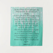 Psalm 91:1-7 wandteppich (Vorderseite)