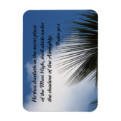 Psalm 91:1 magnet (Vertikal)