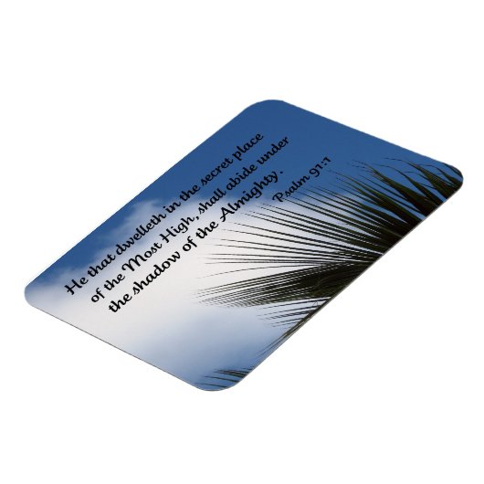 Psalm 91:1 magnet (Linke Seite)