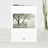 Psalm 91:1 Wer im SECRET PLACE wohnt Karte (Rückseite)