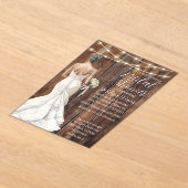 Psalm 91:2 Bridal Shower Invitation Acryleinladungen (Ablage )