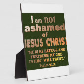 Psalm 91:2 fotoplatte (Seite)