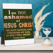 Psalm 91:2 fotoplatte (Seite)