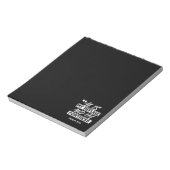 Psalm 91:2 - Meine Zuflucht und meine Festung Chri Notizblock (Rotiert)