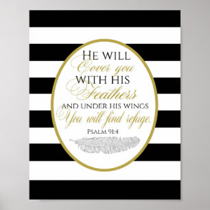 Psalm-91:2 Plakat