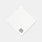 Psalm 91:2 – Trust in God Christian Bible Verse Serviette (Ecke)